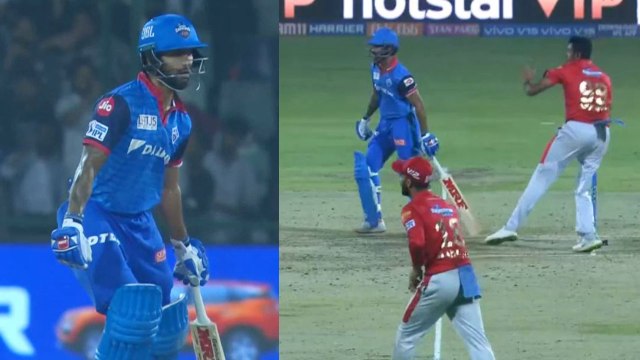 IPL 2019 KXIP vs DC: Shikhar Dhawan funny reaction when R Ashwin attempt to Mankad him| वनइंडिया