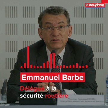 Emmanuel Barbe, délégué interministériel à la sécurité routière