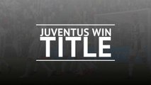 Juventus win 8th Scudetto in a row