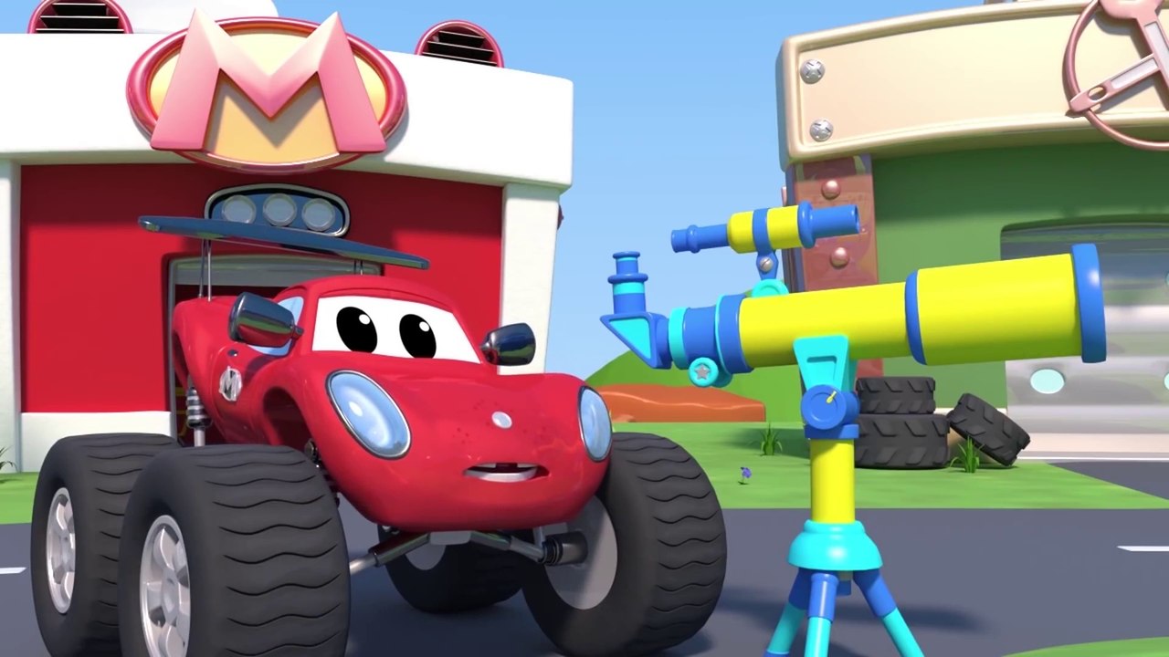 Monster trucks for children - Special FIFA WORLD CUP - Meteorites on the football field