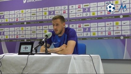 Pierre Gibaud (GF38) : "On apprend aussi des matchs comme ça"