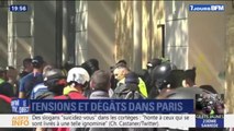 Gilets jaunes: tensions et dégâts dans Paris pour le 23e samedi de mobilisation