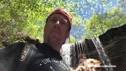 A serene stroll in the park for Reed this Easter weekend