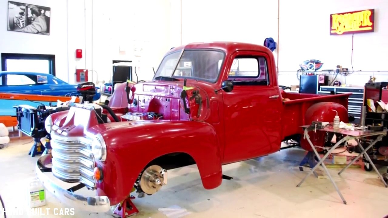 1949 Chevrolet 3100 Pickup Truck Restoration Project And New Chassis Build