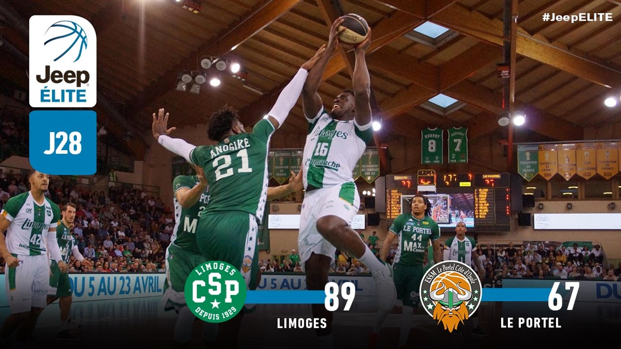 Jeep® ÉLITE : Limoges vs Le Portel (J28)
