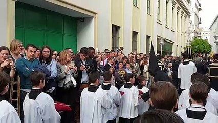 Salida del Misterio del Duelo del Santo Entierro