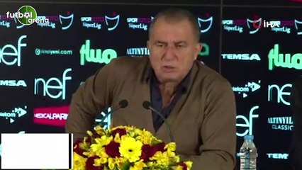 Fatih Terim: "MHK Başkanı'na bakarsak suçlu Galatasaray"