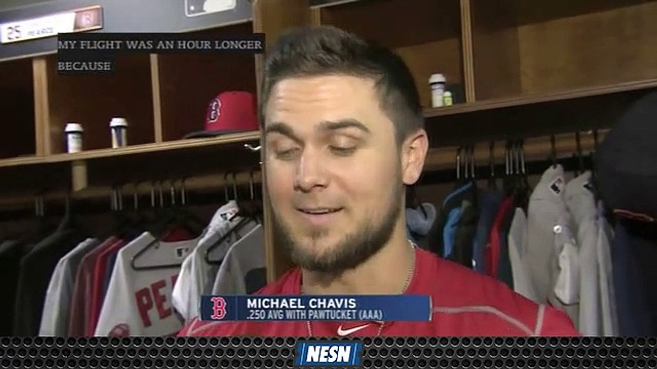 Michael Chavis 'Excited' To Show Red Sox What He Can Do