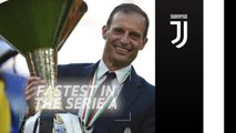 Juventus fastest Scudetto in Serie A