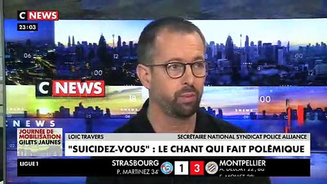 La colère des politiques et des forces de l'ordre après avoir entendu les Gilets Jaunes crier hier aux policiers: Suicidez-vous !