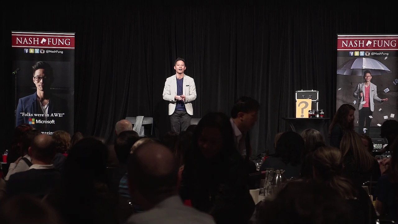 Stage Magic Show Demo | Corporate Magician Nash Fung