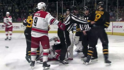 AHL Charlotte Checkers 5 at Providence Bruins 4