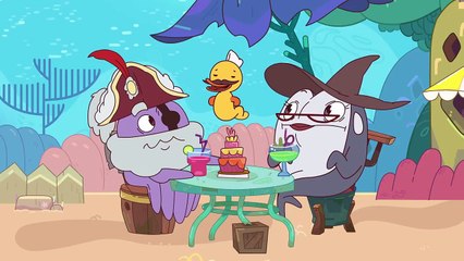 Animation For Kids - Captain Kraken and his crew - A Smooch From a Fair lady