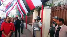 حتشاد المواطنون أمام لجان الاستفتاء على تعديل الدستور