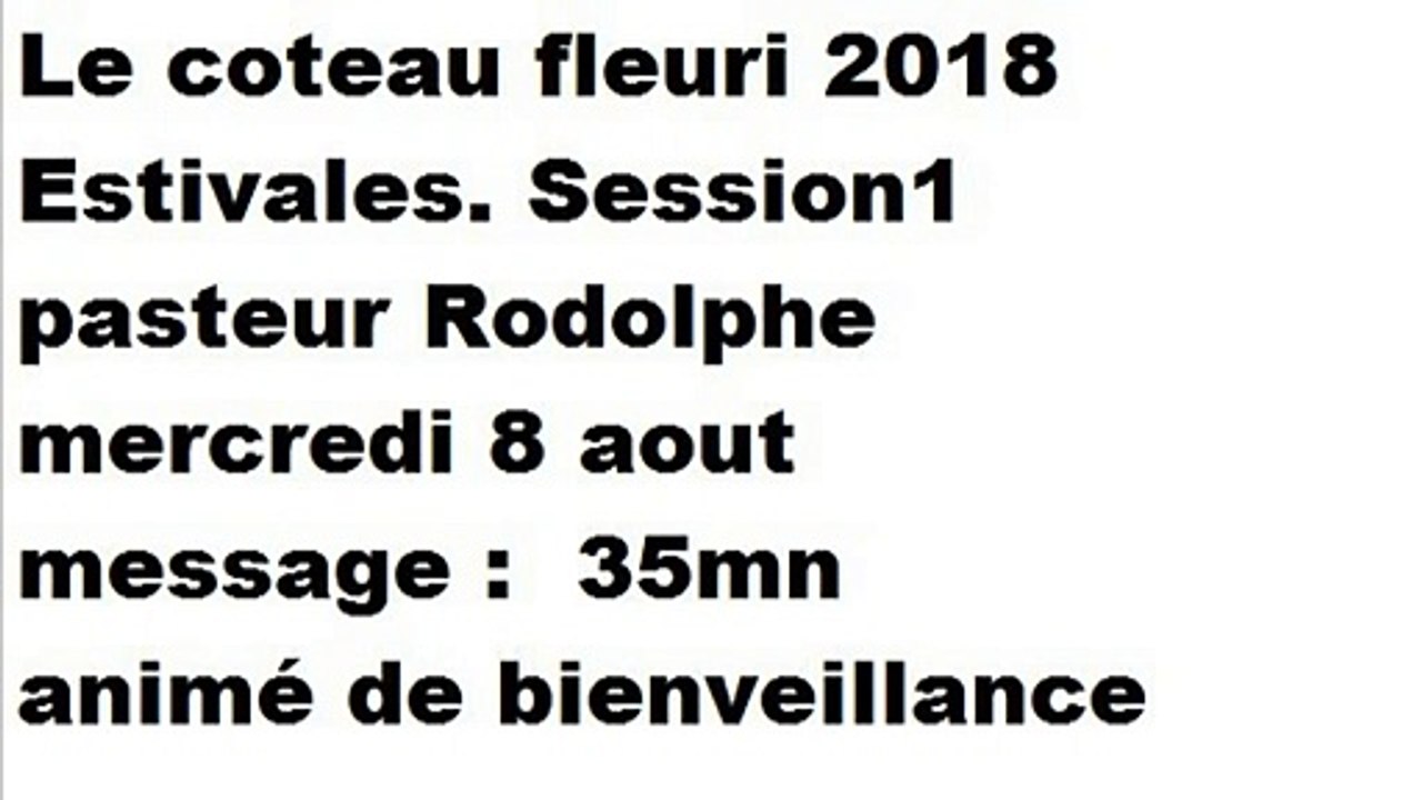 session-1 la animé de bienveillance