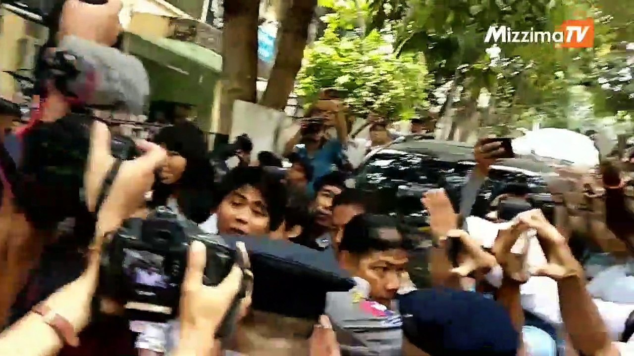 ေဒါင္းတို႔မ်ဳိးဆက္ သံခ်ပ္​အဖြဲ႔ဝင္​ ၅ ဦးက္ို ဖမ္​းဆီး အင္​းစိန္​​ေထာင္​အခ်ဳပ္​ပို႔