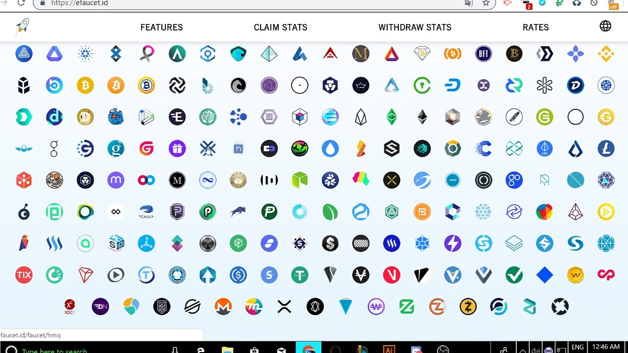 EFAUCET! 177 CRIPTOMONEDAS FAUCET CADA 5 MINUTOS! GANAR TODAS LAS CRIPTOS!