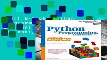 Full E-book  Python Programming (Third Edition) (For the Absolute Beginner)  For Kindle