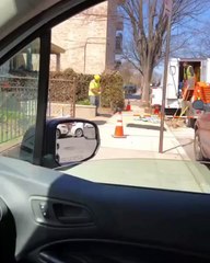 Construction Worker Crushes Dance Moves