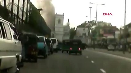 Dha Dış - Sri Lanka'da Kilisedeki Patlama Anı Kamerada