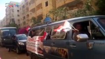 مسيرة بالسيارات لدعم التعديلات الدستورية بالعمرانية