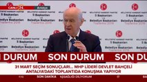 MHP Genel Başkanı Bahçeli'den Antalya'da tarihi konuşma