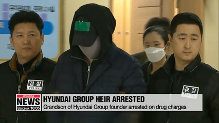 Hyundai family member arrested at Incheon airport over drug allegations