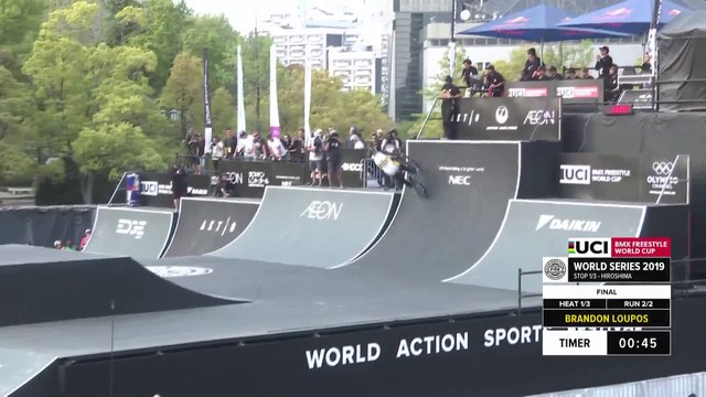 Brandon Loupos | 1st place - UCI BMX Freestyle Park World Cup Final | FISE Hiroshima 2019