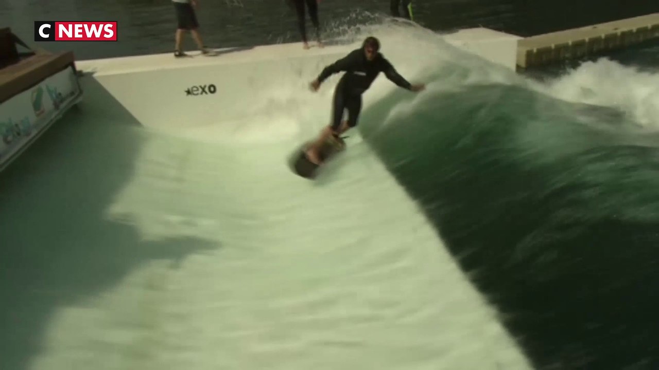Isère : le surf sur un lac, une première en France