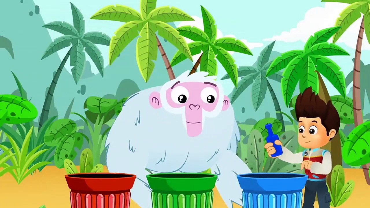 Today I learned to recycle with Animation - Learn the colors cleaning the beach!