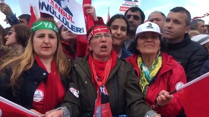 İmamoğlu'nun Maltepe mitinginden: Atı alan Üsküdar'ı geçti