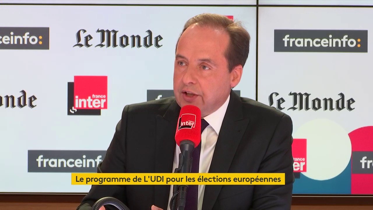 Jean-Christophe Lagarde, tête de liste UDI pour les élections européennes : "Nous sommes le continent qui a le plus intérêt à lutter contre le réchauffement climatique [...] C'est l'Europe qui doit prendre la tête de la croisade"