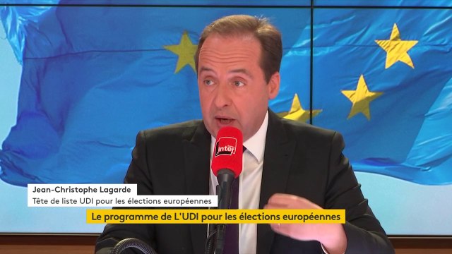 Jean-Christophe Lagarde, tête de liste UDI pour les élections européennes : Il faut mettre fin à la règle de l'unanimité sauf pour la politique étrangère, le droit des citoyens et l'adhésion d'un nouveau membre