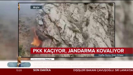 PKK kaçıyor, Jandarma kovalıyor
