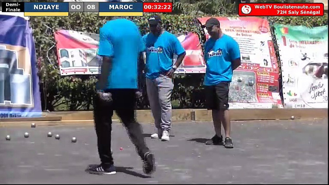 Les 72h de pétanque de Saly (Sénégal) : Demi-finale N'DIAYE vs MAROC