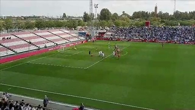 Sevilla Atlético-Recreativo de Huelva: Gol de penalti de Quintana