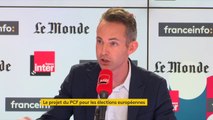 Ian Brossat, tête de liste PCF pour les élections européennes : 