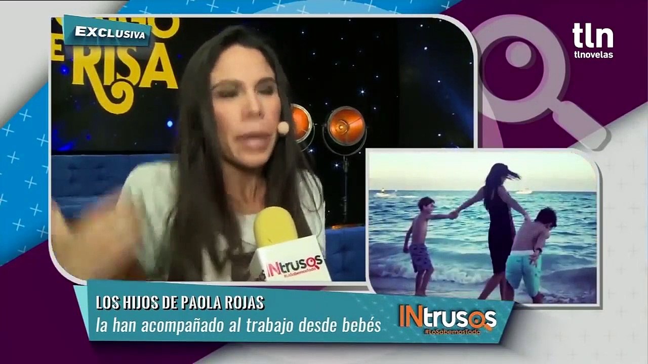 Paola Rojas nos dice si sus hijos quieren ser como Zague | INtrusos