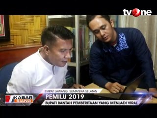 Bupati Empat Lawang Bantah Kuasai Formulir C1