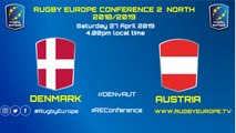 DENMARK / AUSTRIA - RUGBY EUROPE CONFERENCE 2 NORTH 2018/2019
