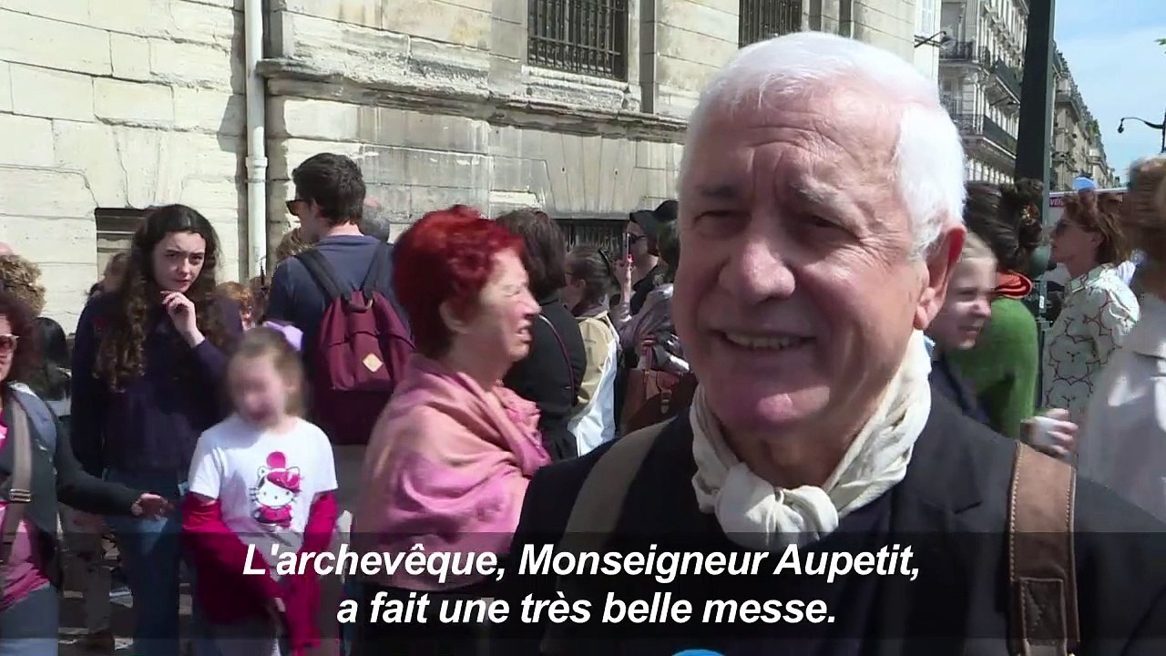 Après Notre-Dame, les catholiques croient en un "renouveau"