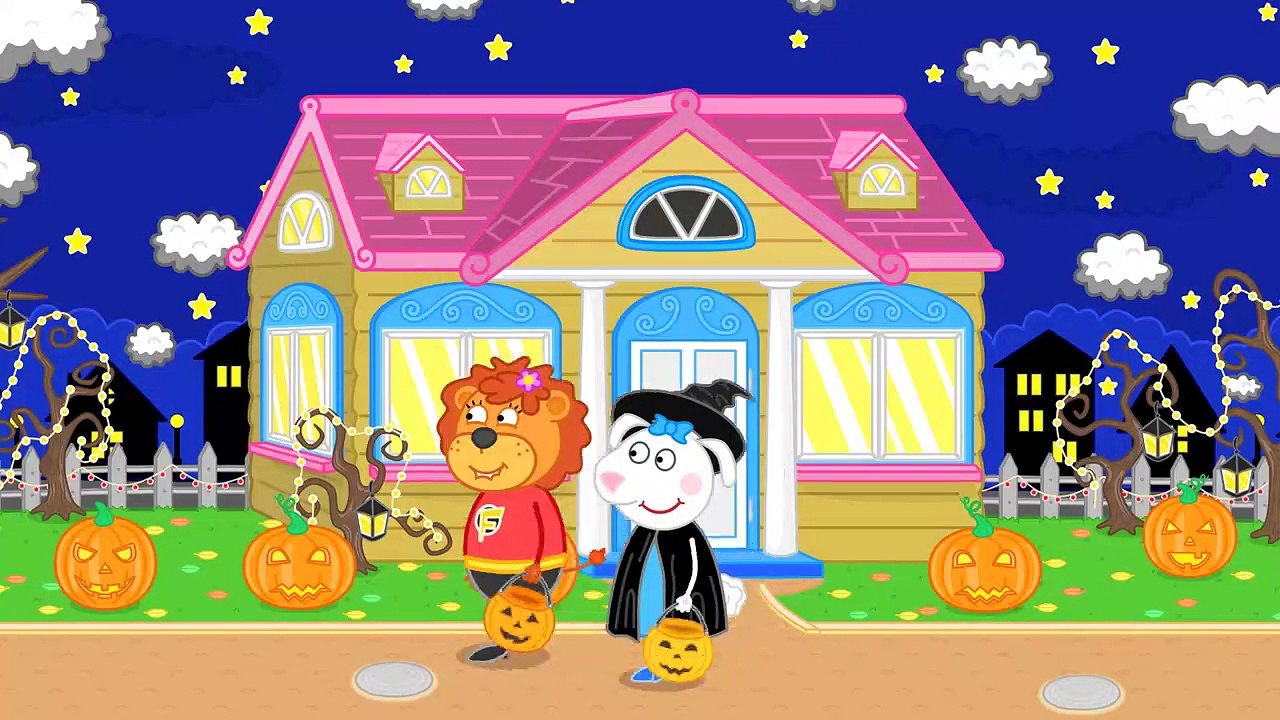 Lion De La Famille Costumes D'Halloween Dessin Animé Pour Enfants