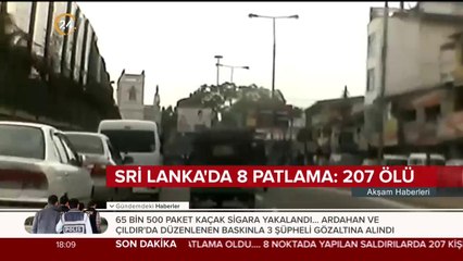 Sri Lanka'da patlama meydana geldi
