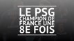 Ligue 1 - Le PSG champion de France pour la 8e fois