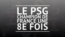 Ligue 1 - Le PSG champion de France pour la 8e fois