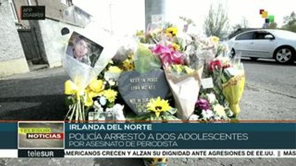 Irlanda del Norte: funeral en Londonderry por periodista asesinada