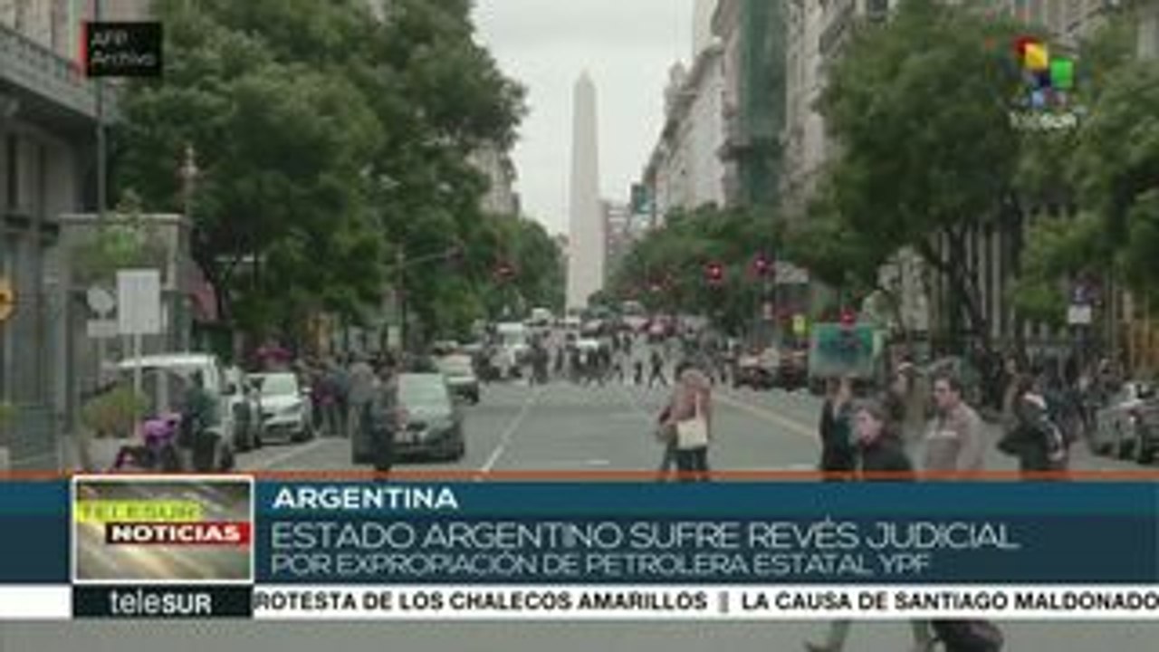 EEUU: "Fondo buitre" podría entablar juicio contra YPF de Argentina