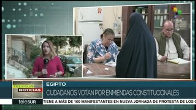 Avanza el referéndum constitucional en Egipto