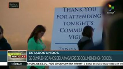 EEUU: se cumplen 20 años de la masacre de Columbine