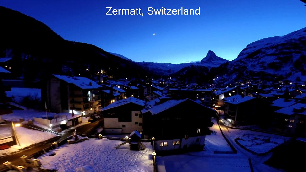Train Ride in Switzerland: Glacier Express in Winter Snow From Zermatt to St Moritz